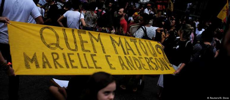 Assassinato de Marielle Franco e de seu motorista, em março de 2018, gerou comoção no país e mundo afora