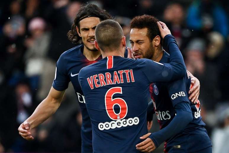 O PSG foi campeão na rodada 33 e enfrenta o Reims nesta sexta, no último jogo do torneio (AFP)