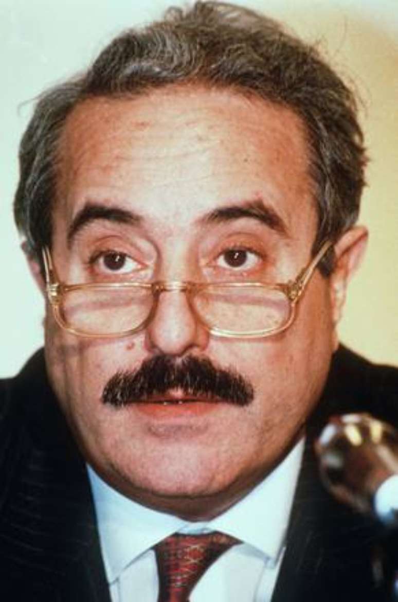 Giovanni Falcone, em uma foto de arquivo