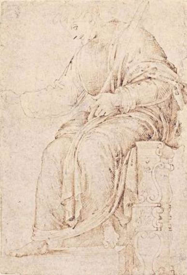 Suposto desenho mais antigo de Michelangelo