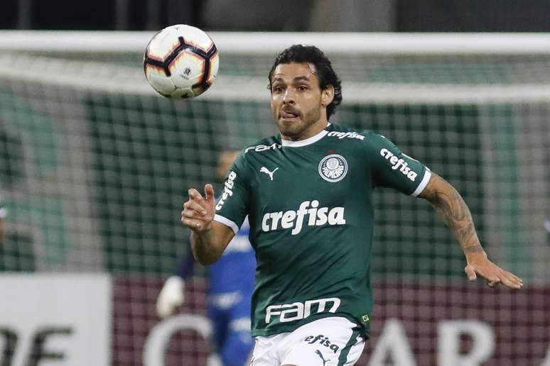 Ricardo Goulart durante partida entre Palmeiras x Junior Barranquilla da Colômbia, realizada no Allianz Parque em São Paulo, SP