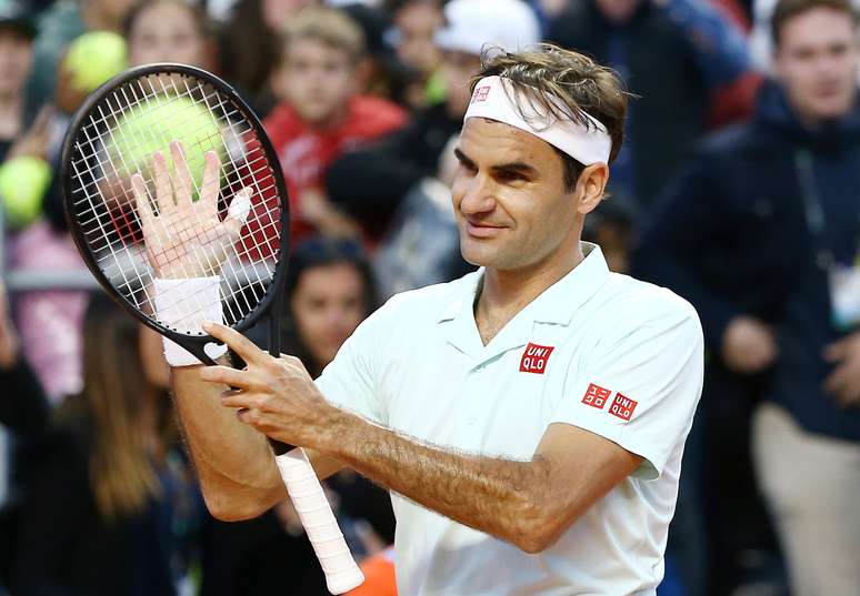 Tenista su&iacute;&ccedil;o Roger Federer. 16/5/2019  REUTERS/Matteo Ciambelli 