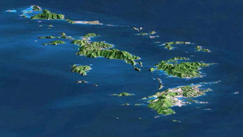 Território italiano já foi uma porção de ilhas tropicais