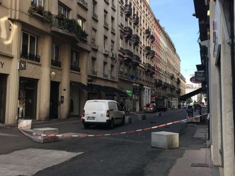 Local de ataque em Lyon, na França