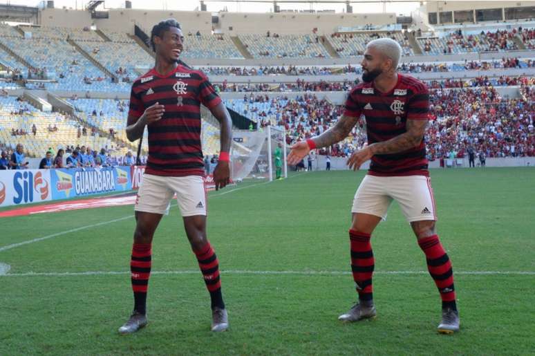 Bruno Henrique segue em alta, mas Gabriel caiu de produção (Alexandre Vidal / Flamengo)