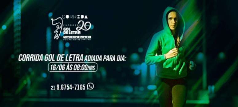 Corrida foi adiada para o dia 16 de junho e será realizada pela manhã (Foto: Divulgação)