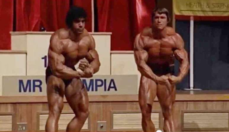 Lou Ferrigno e Arnold Schwarzenegger competiram algumas vezes no Mr. Olympia e brincam até hoje a respeito da rivalidade