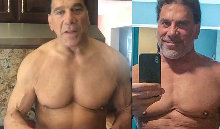 O sessentão Lou Ferrigno gosta de exibir a boa forma nas redes sociais