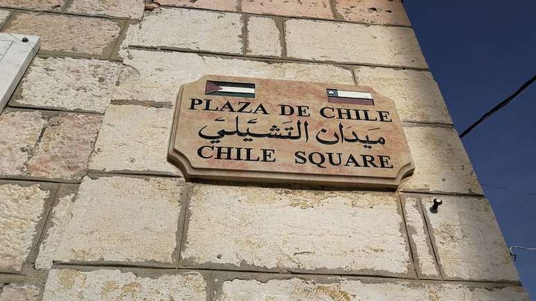 Praça Chile, inaugurada pelo presidente Sebastián Piñera