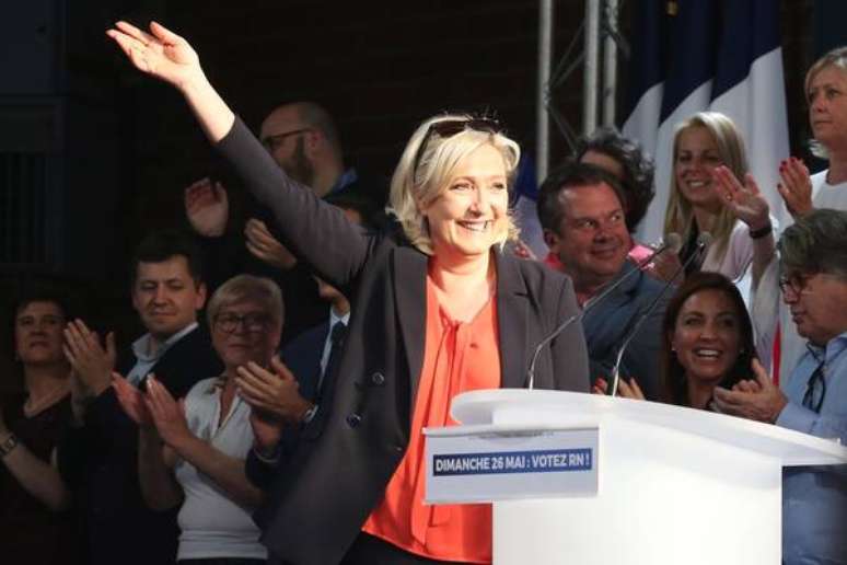 A francesa Marine Le Pen