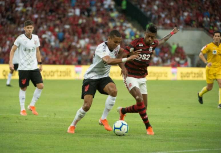 Bruno Henrique foi um dos poucos destaques do Flamengo na partida (Foto: Alexandre Vidal / Flamengo)