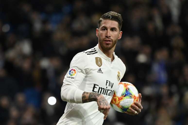 Sergio Ramos é considerado intocável por Zidane para a próxima temporada (Foto: JAVIER SORIANO/AFP)