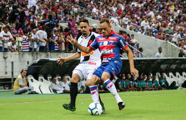 No Castelão, Vasco e Fortaleza empataram em 1 a 1 pelo Brasileirão 2019