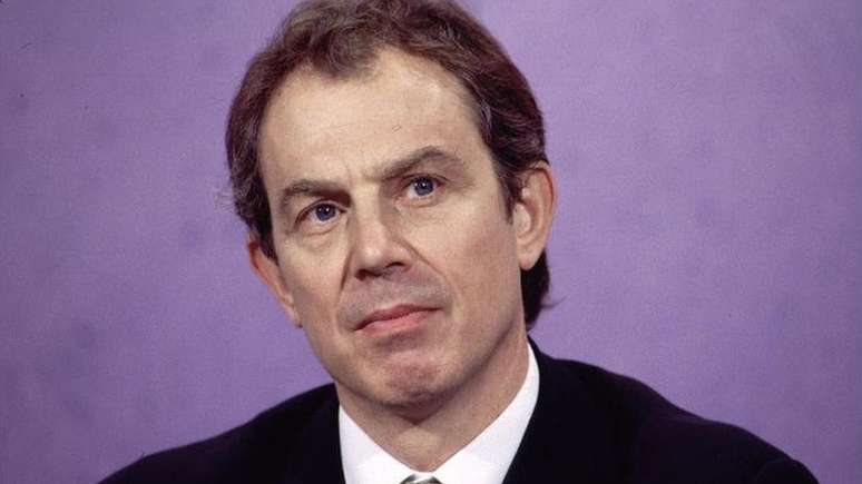 O ex-primeiro-ministro do Reino Unido, Tony Blair, foi a uma reunião antes mesmo de ser líder de seu partido