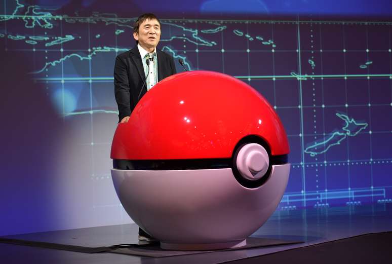 Tsunekazu Ishihara, presidente da Pokémon Company, em Tóquio
29/05/2019
REUTERS/Sam Nussey