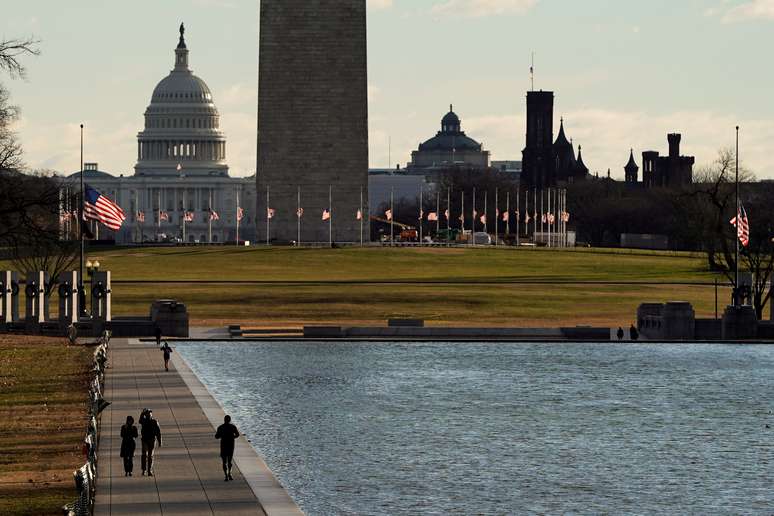 National Mall, em Washington, com a Casa Branca ao fundo
22/12/2018
REUTERS/Joshua Roberts