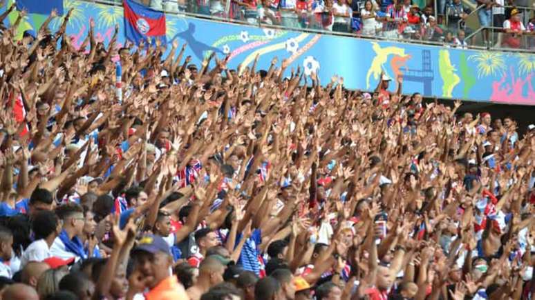 'Bahia combateu preconceitos e abraçou de uma vez só toda a sua torcida' (Foto: Romildo de Jesus/Lancepress!)