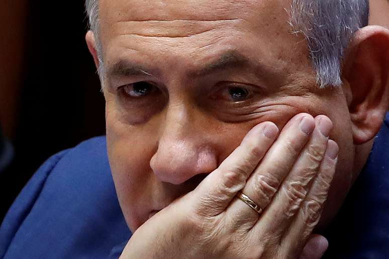 Primeiro-ministro de Israel, Benjamin Netanyahu
30/05/2019
REUTERS/Ronen Zvulun