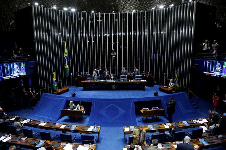 Plenário do Senado
20/02/2018
REUTERS/Adriano Machado