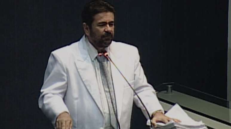 O deputado negava fazer parte de uma organiza&ccedil;&atilde;o criminosa e usou a tribuna da Assembleia para se defender
