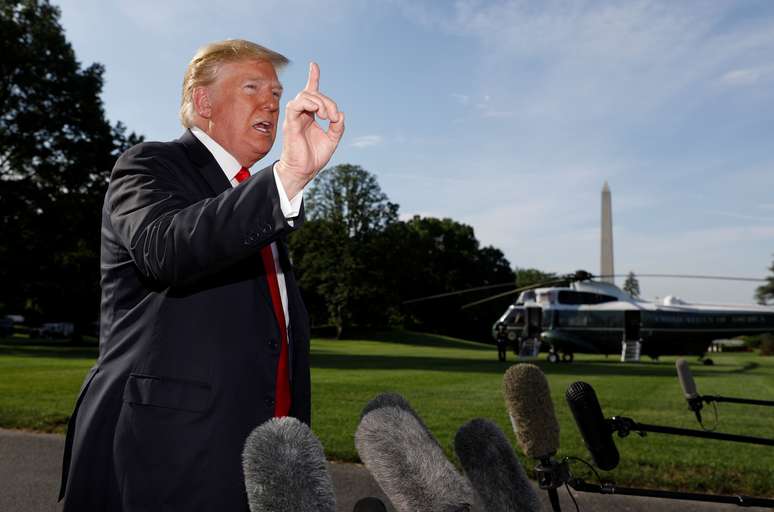 Trump fala na Casa Branca, em Washington 30/5/2019  REUTERS/Kevin Lamarque