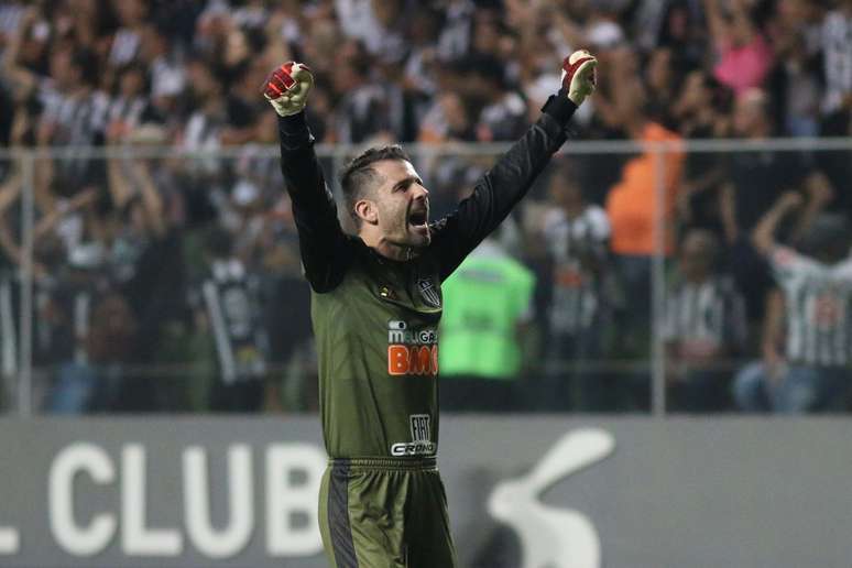 Goleiro Victor durante a partida entre Atlético MG e CSA AL, válida pelo Campeonato Brasileiro 2019, no Estádio Independência em Belo Horizonte (MG), neste domingo (02)