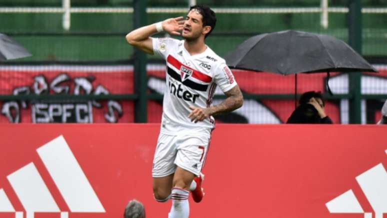 Pato marcou o gol no melhor momento do Tricolor - FOTO: EDUARDO CARMIM/PHOTO PREMIUM