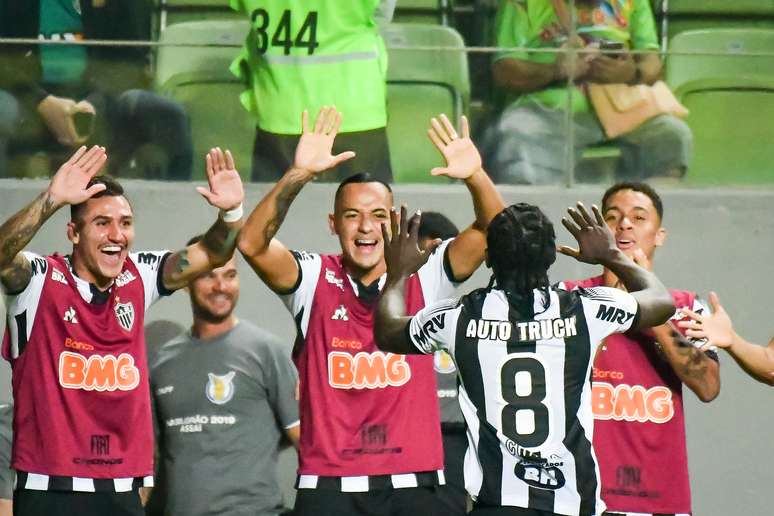 Chara faz o 3º do Atlético-MG contra o CSA,partida válida pela 7º rodada do Campeonato Brasileiro, na Arena Independência, em Belo Horizonte 02/06/2019.