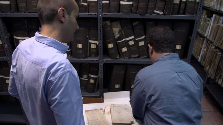 No Arquivo Nacional de Santiago est&aacute; guardada a correspond&ecirc;ncia de Pedro Nicol&aacute;s de Chopitea