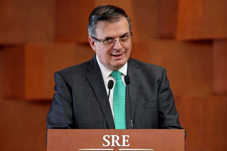 Chanceler mexicano, Marcelo Ebrard
08/04/2019
REUTERS/Luis Cortes
