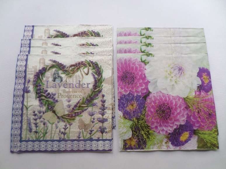 46. Estampas de guardanapo para decoupage. Fonte: Mercado Livre