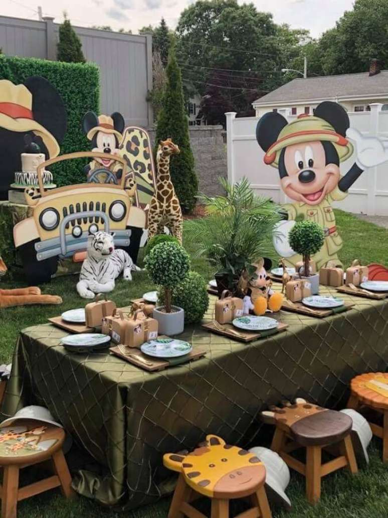 52. Festa do Mickey safari ao ar livre – Foto: Pinosy