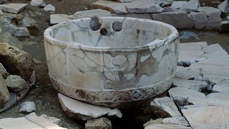 A cidade ficou em esquecimento durante mil anos