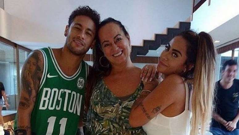 Neymar, Nadine Gonçalves e Rafaela