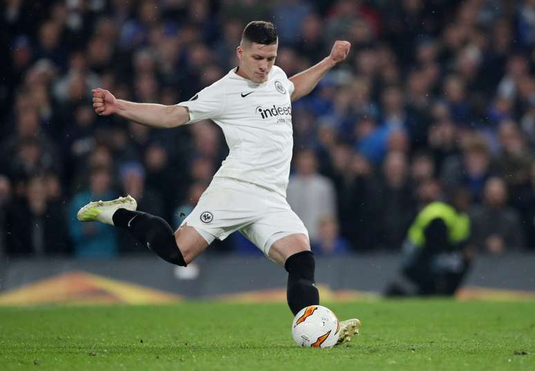 Luka Jovic, que foi contratado pelo Real Madrid do Frankfurt
09/05/2019
REUTERS/Hannah Mckay