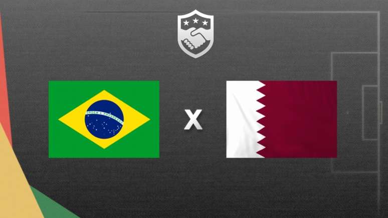 Brasil recebe o Qatar em Brasília (Foto: Arte/Lancepress!)