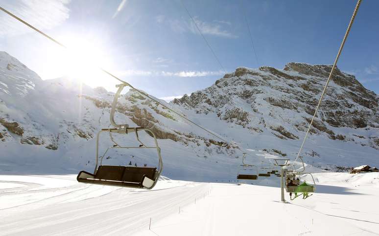 Telef&eacute;rico de esqui no Monte Titlis
28/01/2011
REUTERS/Arnd Wiegmann