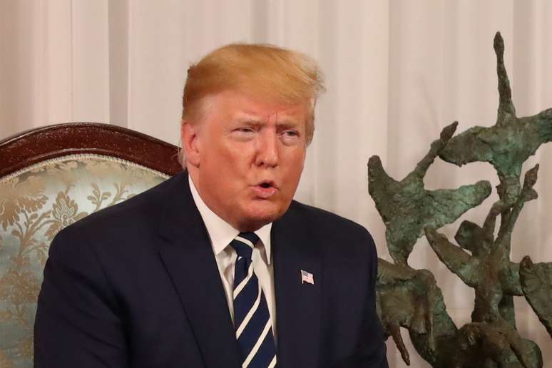 Presidente dos EUA, Donald Trump, durante visita à Irlanda
05/06/2019 Liam McBurney/Pool via REUTERS
