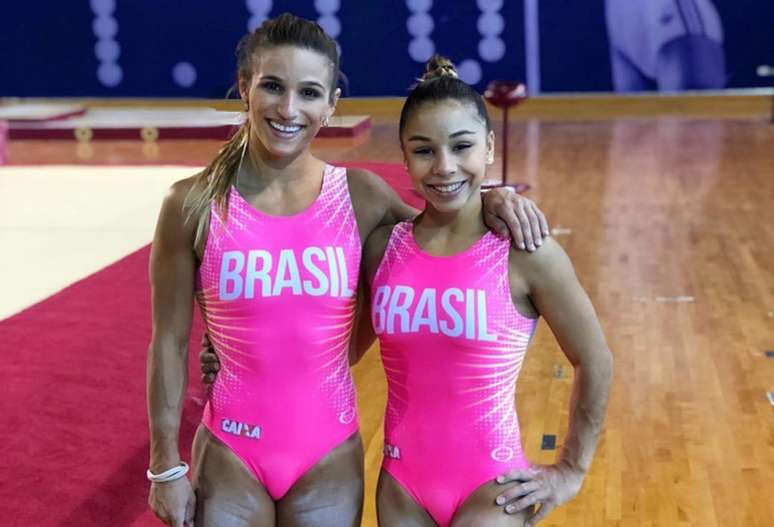 Jade Barbosa e Flavia Saraiva são algumas das atrações do Brasileiro (Foto: Reprodução)