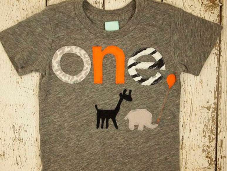 59. Roupa para aniversariante usar na festa saf&aacute;ri baby &ndash; Foto: Pinterest