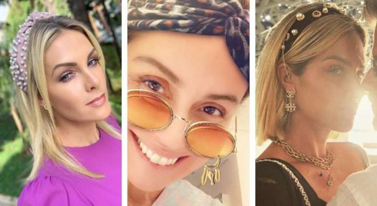 Famosas apostam em tiaras e faixas (Fotos: Instagram/Reprodução)