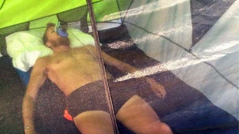 Corredor da Race Across the USA tem seu gasto de energia em repouso medido