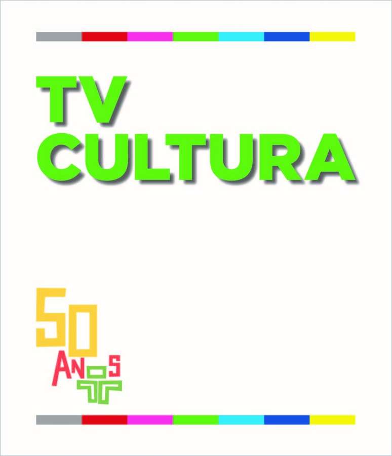 Capa do livro 'TV Cultura 50 anos', um dos cinco lan&ccedil;ados pela emissora para comemorar 50 anos de hist&oacute;ria.