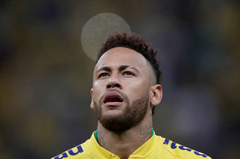 Neymar durante amistoso da sele&ccedil;&atilde;o brasileira conta o Catar. 5/6/2019.  REUTERS/Ueslei Marcelino
