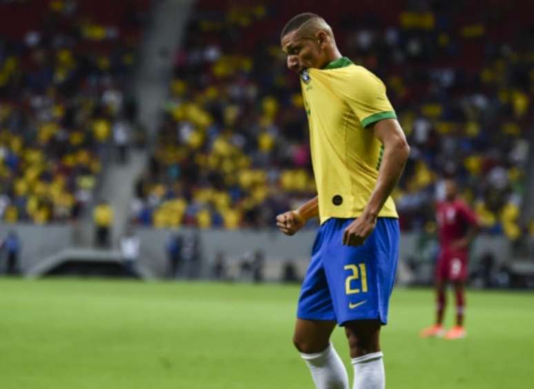 Richarlison marcou seu quarto gol pelo Brasil (EVARISTO SA / AFP)
