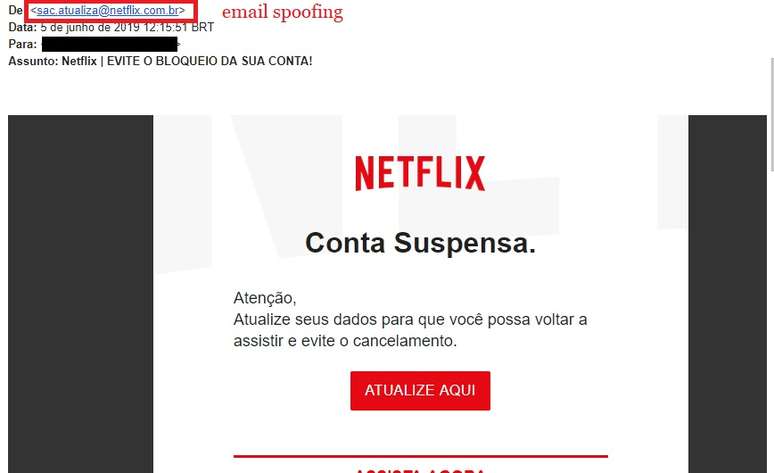 Golpe da Netflix: fuja do falso e-mail que pede dados do cartão de crédito, Tecnologia