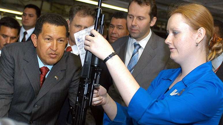 Durante o governo de Hugo Chávez, a Venezuela se tornou a principal compradora de armas russas da América Latina