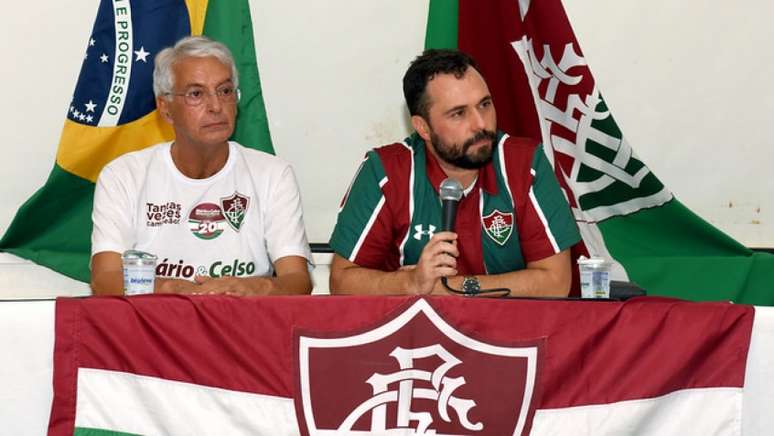 Celso e Mário tomam posse na próxima segunda-feira (Foto: MAILSON SANTANA/FLUMINENSE FC)