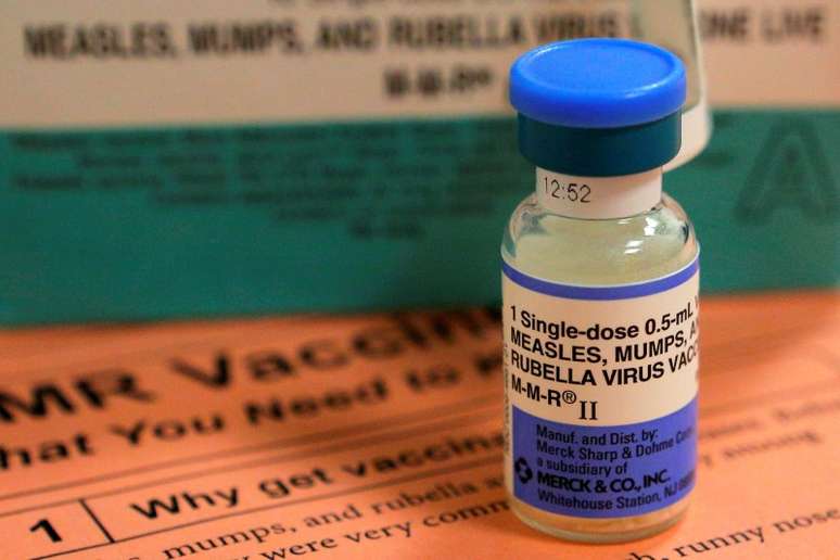 Dose de vacina contra sarampo em hospital infantil de Boston, nos Estados Unidos
26/02/2015
REUTERS/Brian Snyder