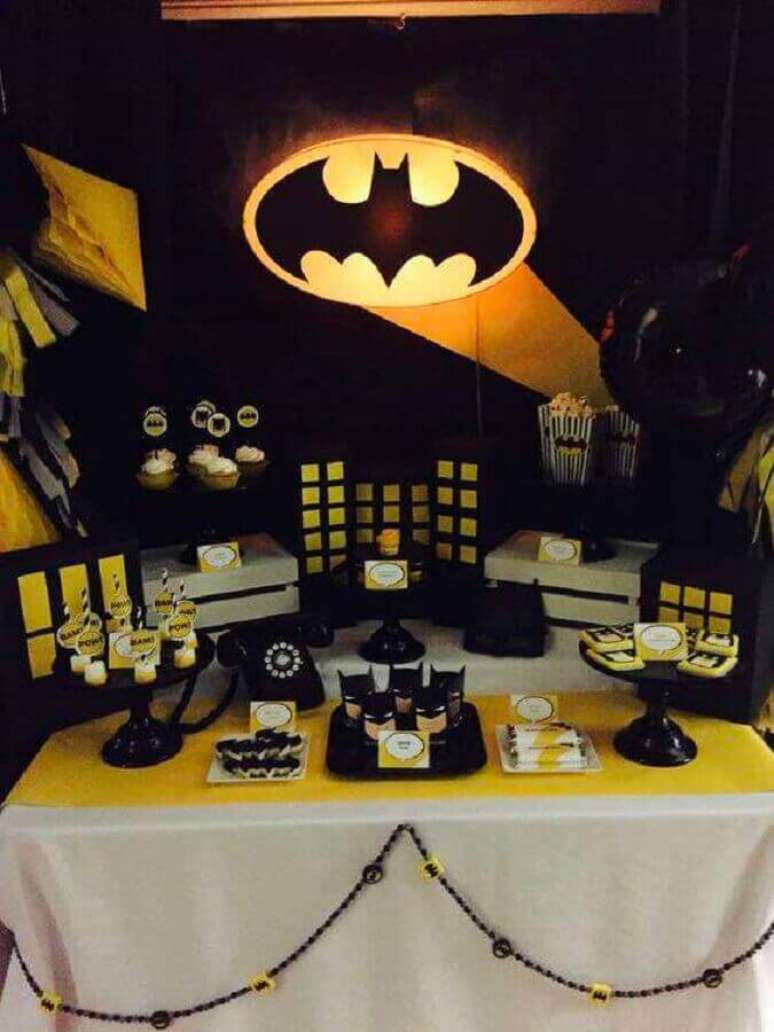 Festa do Batman: Saiba como Decorar +62 Inspirações